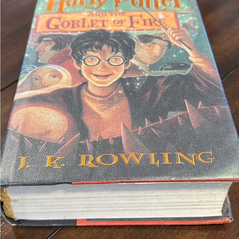 Harry Potter and the Goblet of Fire Hardcover Book